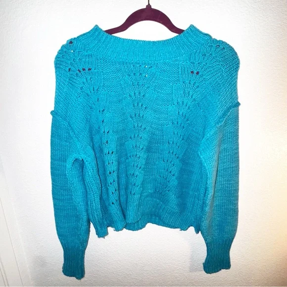 Free People The Bell Song Pullover Sweater M - Picture 4 of 10